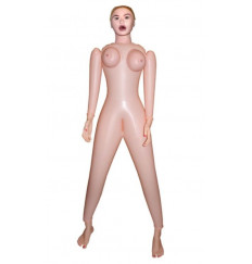 Надувная кукла BIG TITS DOLL с 2 любовными отверстиями