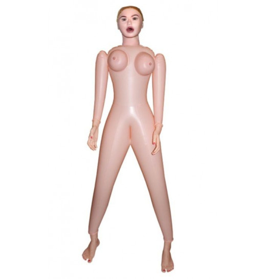 Надувная кукла BIG TITS DOLL с 2 любовными отверстиями