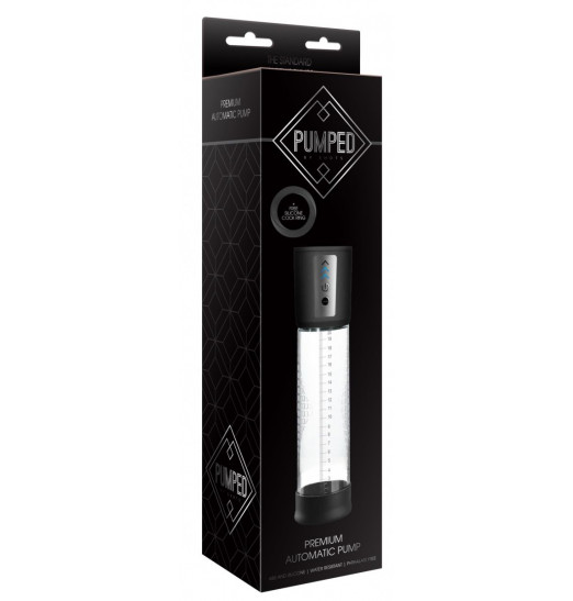 Автоматическая прозрачная вакуумная помпа Premium Automatic Pump Автоматическая прозрачная вакуумная помпа Premium Automatic Pump