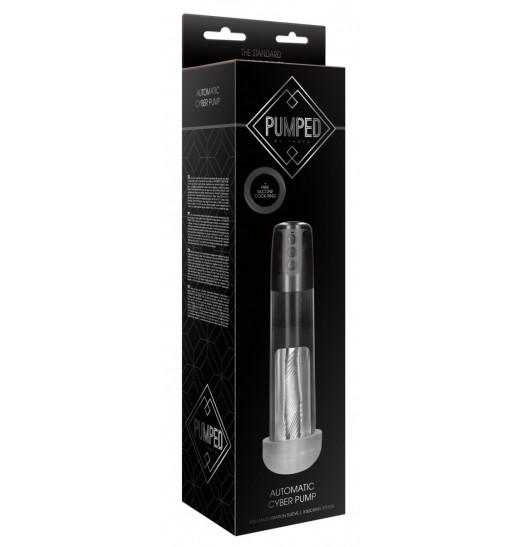 Автоматическая прозрачная вакуумная помпа Automatic Cyber Pump with Masturbation Sleeve Автоматическая прозрачная вакуумная помпа Automatic Cyber Pump with Masturbation Sleeve