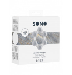 Прозрачное утяжеленное эрекционное кольцо N 83 Weighted Cock Ring