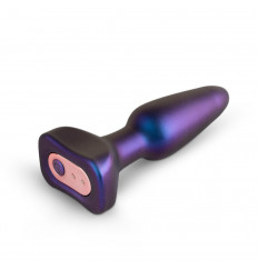 Фиолетовая анальная вибропробка Space Force - 13,9 см.