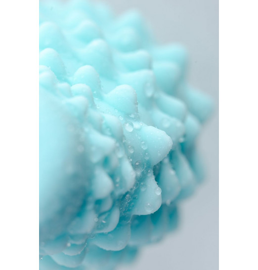 Бирюзовый рельефный мастурбатор Flaff