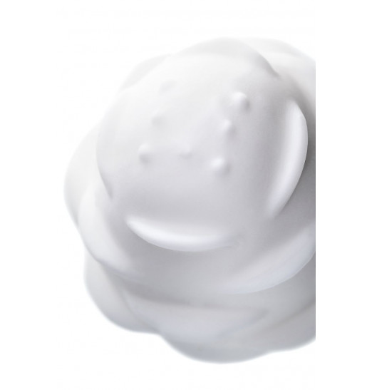 Белый рельефный мастурбатор Pufl