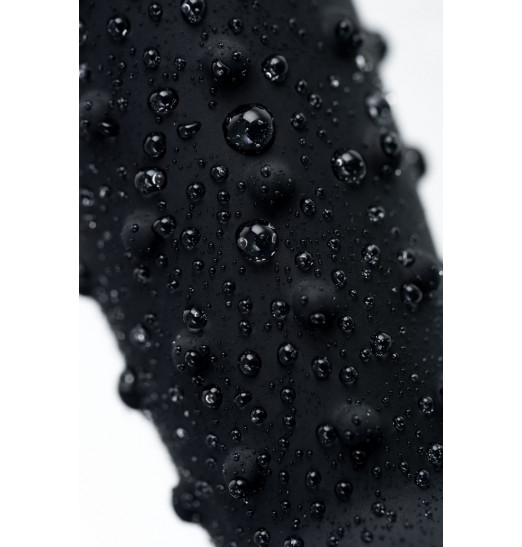 Черный анальный фаллоимитатор Spikn - 14 см.