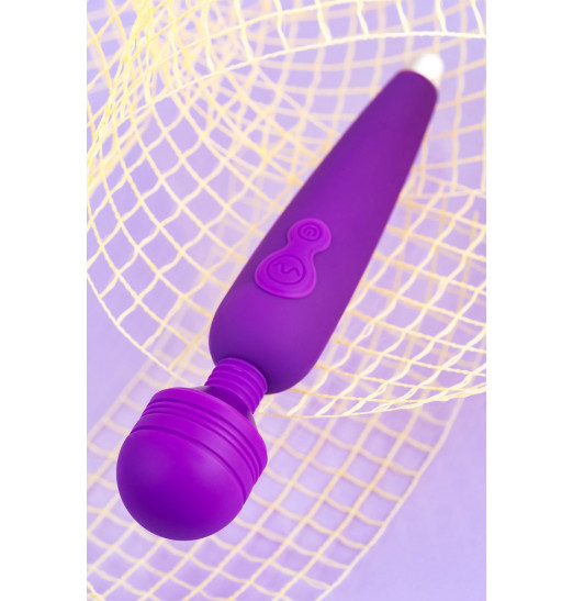Фиолетовый вибратор-жезл Kily - 18,7 см.