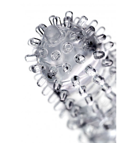 Прозрачная рельефная насадка на палец Arbo - 8 см. Прозрачная рельефная насадка на палец Arbo - 8 см.