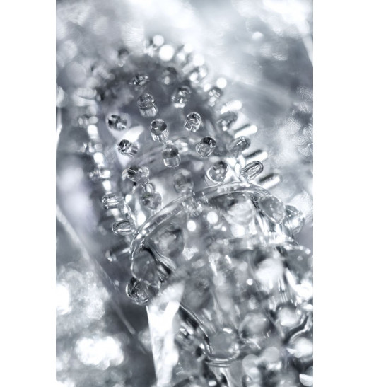 Прозрачная рельефная насадка на палец Arbo - 8 см. Прозрачная рельефная насадка на палец Arbo - 8 см.