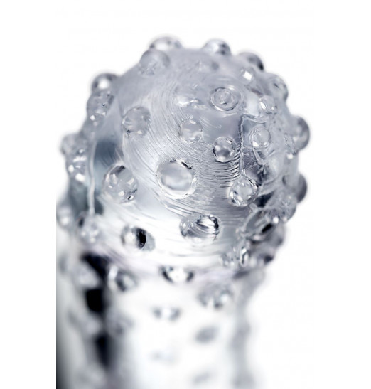 Прозрачная рельефная насадка на палец Gexa - 9 см. Прозрачная рельефная насадка на палец Gexa - 9 см.