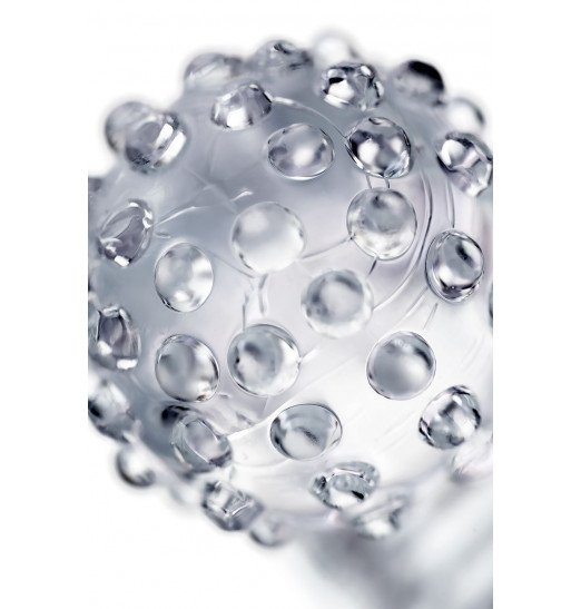 Прозрачная рельефная насадка на палец Ricol - 8 см.