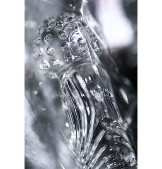 Прозрачная рельефная насадка на палец Ricol - 8 см.