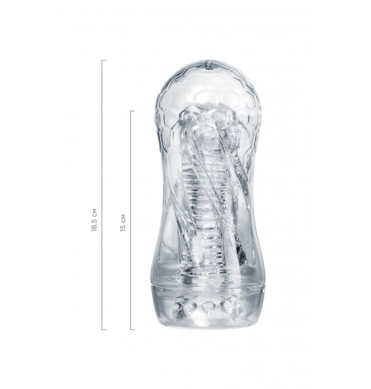 Прозрачный мастурбатор Nettl Прозрачный мастурбатор Nettl