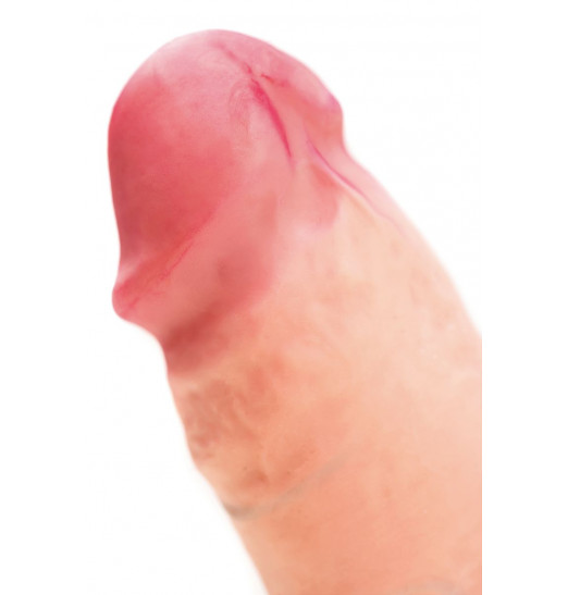 Телесный реалистичный фаллоимитатор RealStick Elite DILDO Tobias - 18 см.