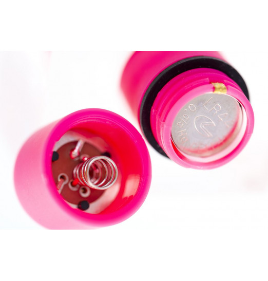 Розовая вибропуля A-Toys Alli - 5,5 см.