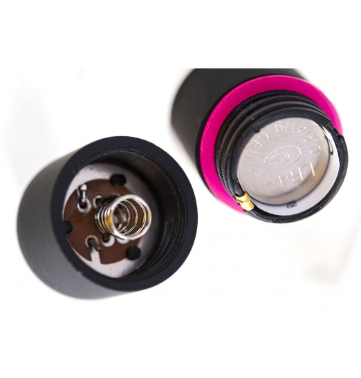 Черная вибропуля A-Toys Braz - 5,5 см.