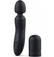 Черный клиторальный стимулятор Bthrilled Premium - 21 см.