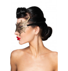 Золотистая карнавальная маска  Алькор