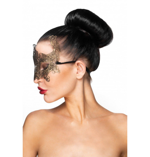 Золотистая карнавальная маска  Ахернар