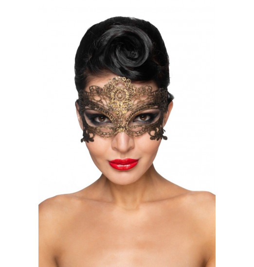 Золотистая карнавальная маска  Канопус