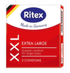 Презервативы увеличенного размера RITEX XXL - 3 шт.