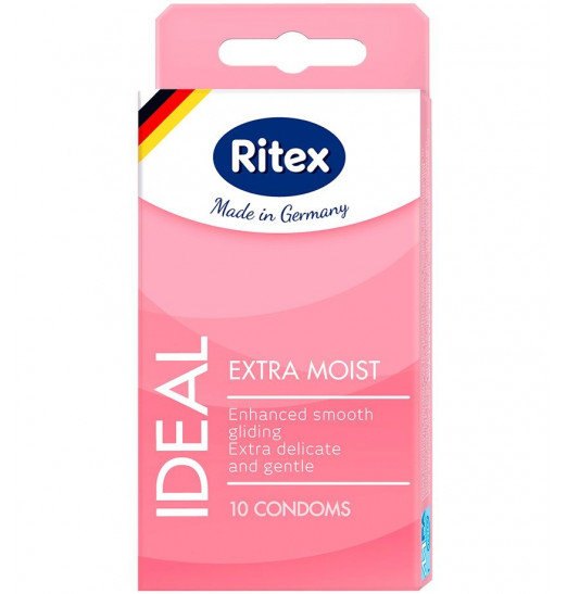 Презервативы RITEX IDEAL с дополнительной смазкой - 10 шт.