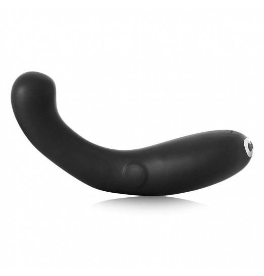 Черный гнущийся вибратор G-Kii G-Spot   Clitoral Vibrator - 23 см.