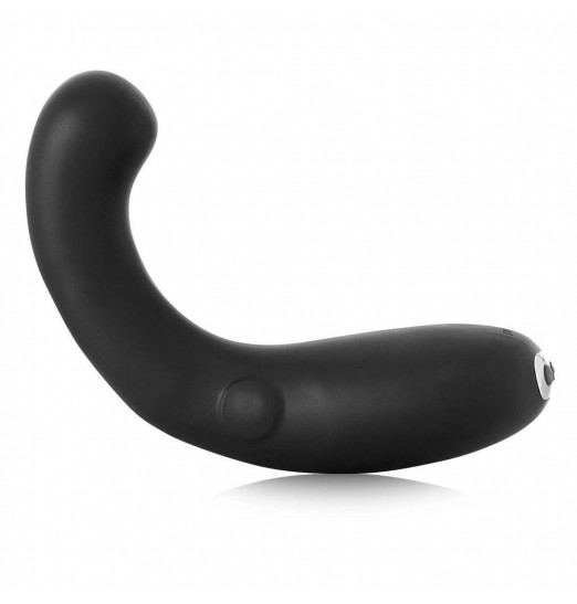 Черный гнущийся вибратор G-Kii G-Spot   Clitoral Vibrator - 23 см.