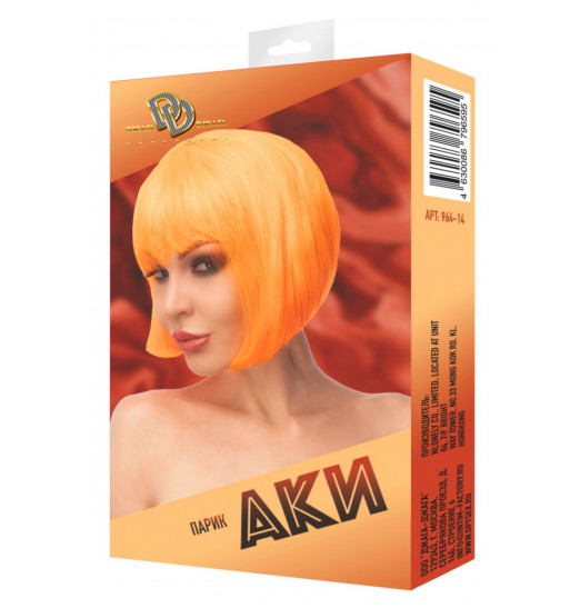 Оранжевый парик Аки Оранжевый парик Аки