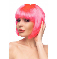 Ярко-розовый парик  Ахира