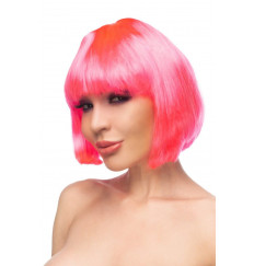 Ярко-розовый парик  Ахира