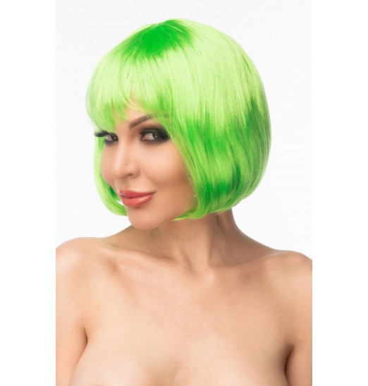 Салатовый парик  Морико