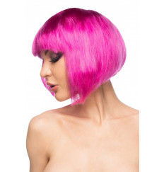 Ярко-розовый парик  Теруко