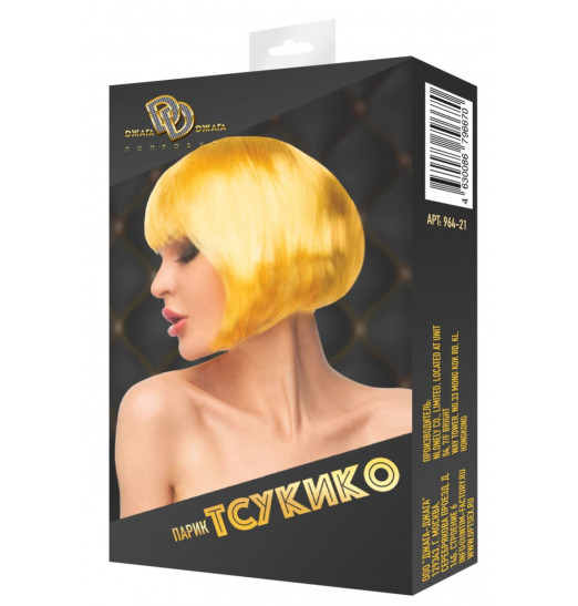 Золотистый парик  Тсукико