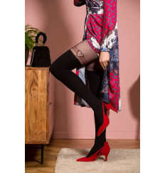 Оригинальные колготки Juliett с сердечками