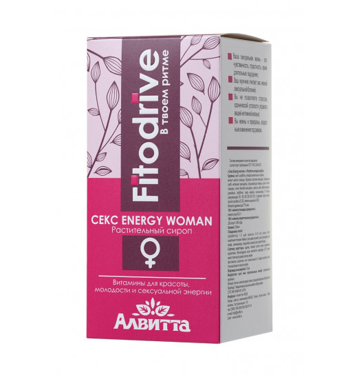 Сироп для женщин «Секс energy woman» - 230 мл.