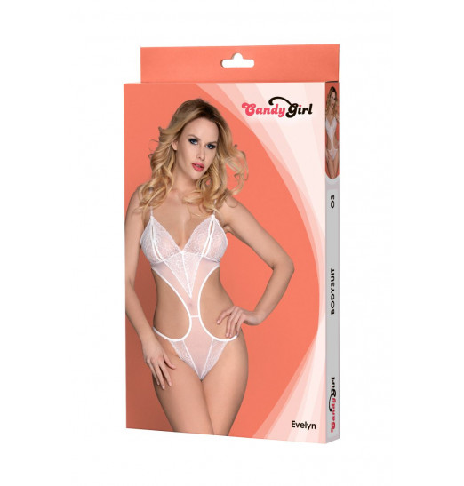 Эффектное боди-монокини Evelyn с кружевными элементами Эффектное боди-монокини Evelyn с кружевными элементами