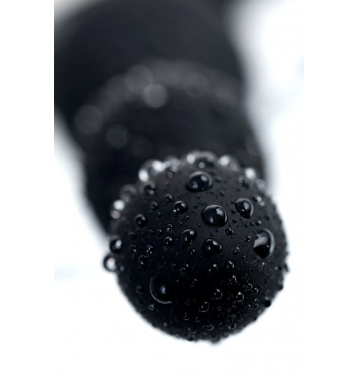 Черная анальная цепочка Aquilae - 18 см.