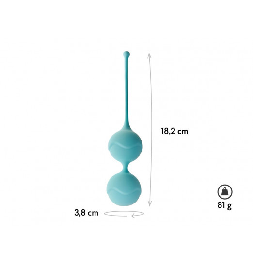 Голубые вагинальные шарики Alpha