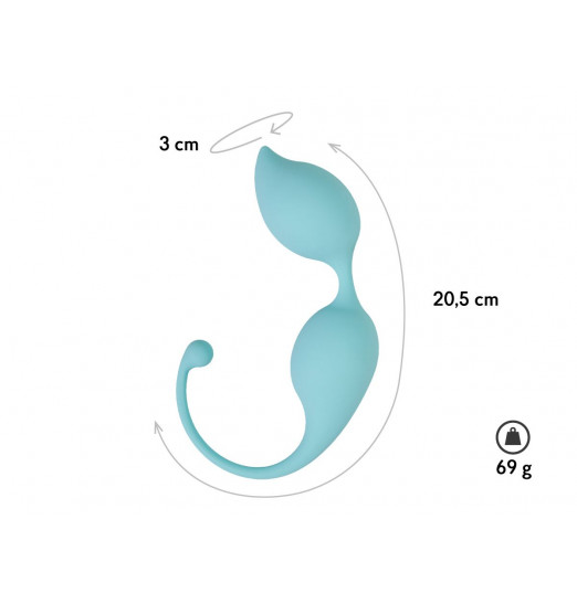 Голубые вагинальные шарики Lota