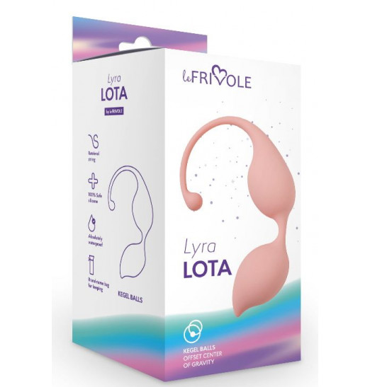 Персиковые вагинальные шарики Lota Персиковые вагинальные шарики Lota