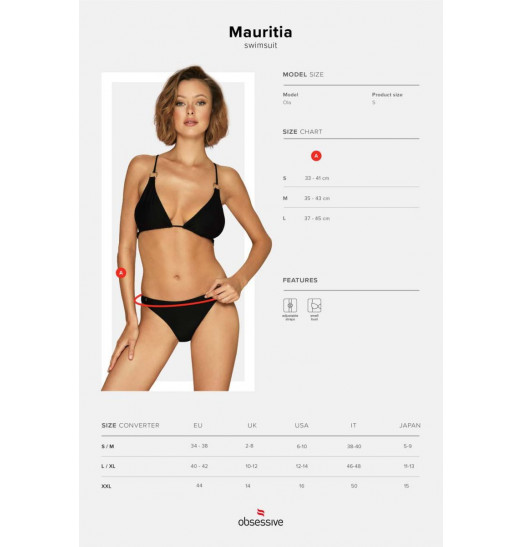 Оригинальный раздельный купальник Mauritiai