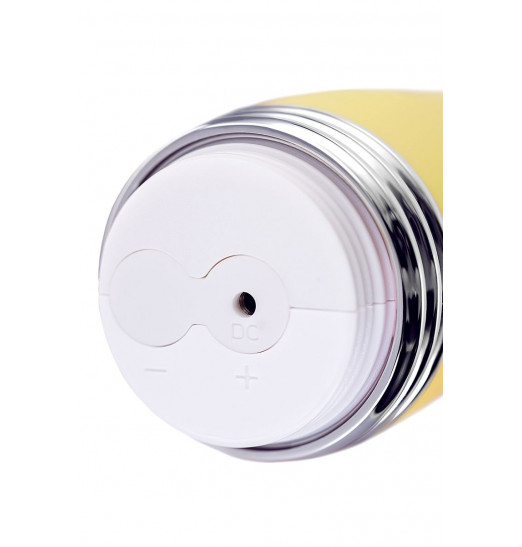 Желтый вибратор-кролик Aster - 22 см. Желтый вибратор-кролик Aster - 22 см.