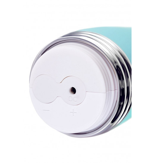 Мятный вибратор-кролик Iris - 22 см.