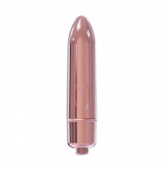Розовая гладкая вибропуля So Divine Halo Bullet Vibrator - 8 см.