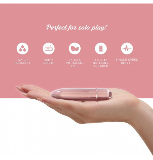 Розовая гладкая вибропуля So Divine Halo Bullet Vibrator - 8 см. Розовая гладкая вибропуля So Divine Halo Bullet Vibrator - 8 см.