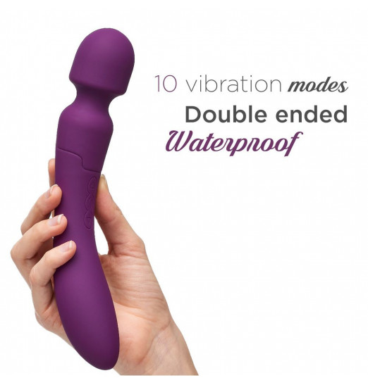 Фиолетовый вибратор-жезл So Divine Wicked Game Magic Wand - 24 см. Фиолетовый вибратор-жезл So Divine Wicked Game Magic Wand - 24 см.