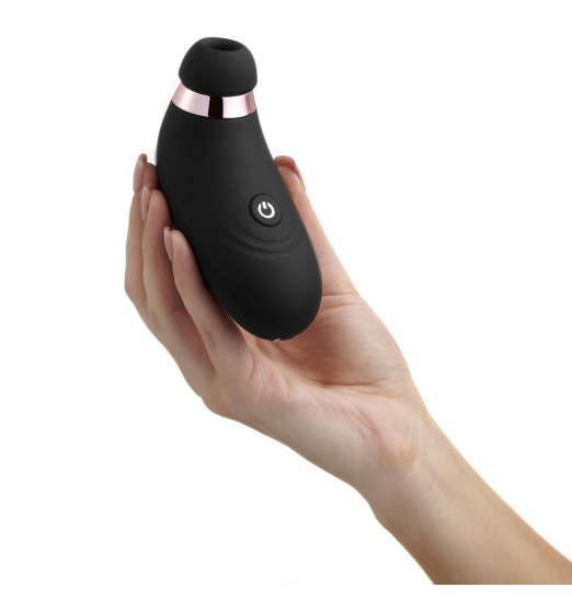 Черный вакуумный стимулятор So Divine Irresistible Clitoral Suction Черный вакуумный стимулятор So Divine Irresistible Clitoral Suction