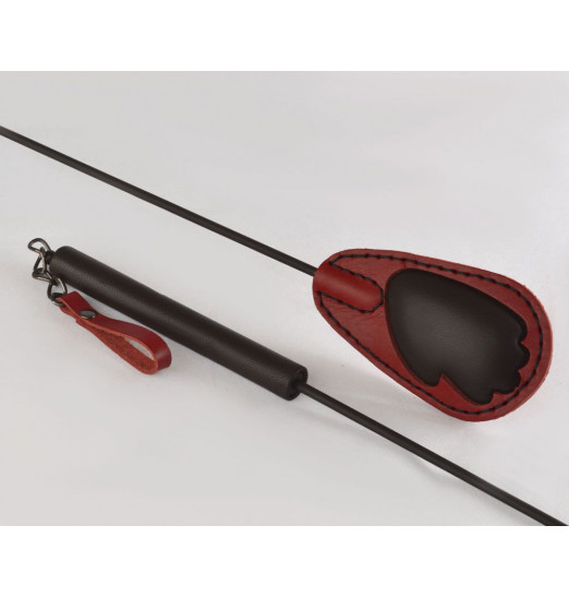 Красно-черный стек  Ладошка  - 65 см.