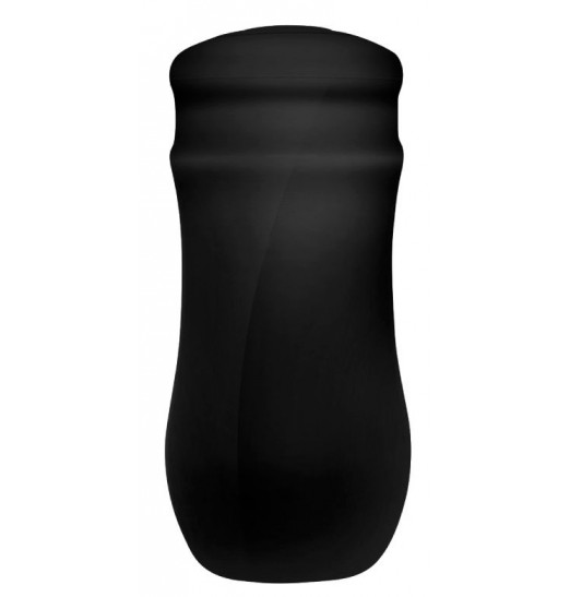 Телесный мастурбатор-вагина Miss в черной колбе