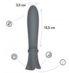 Темно-серый пульсатор Gita - 20 см.
